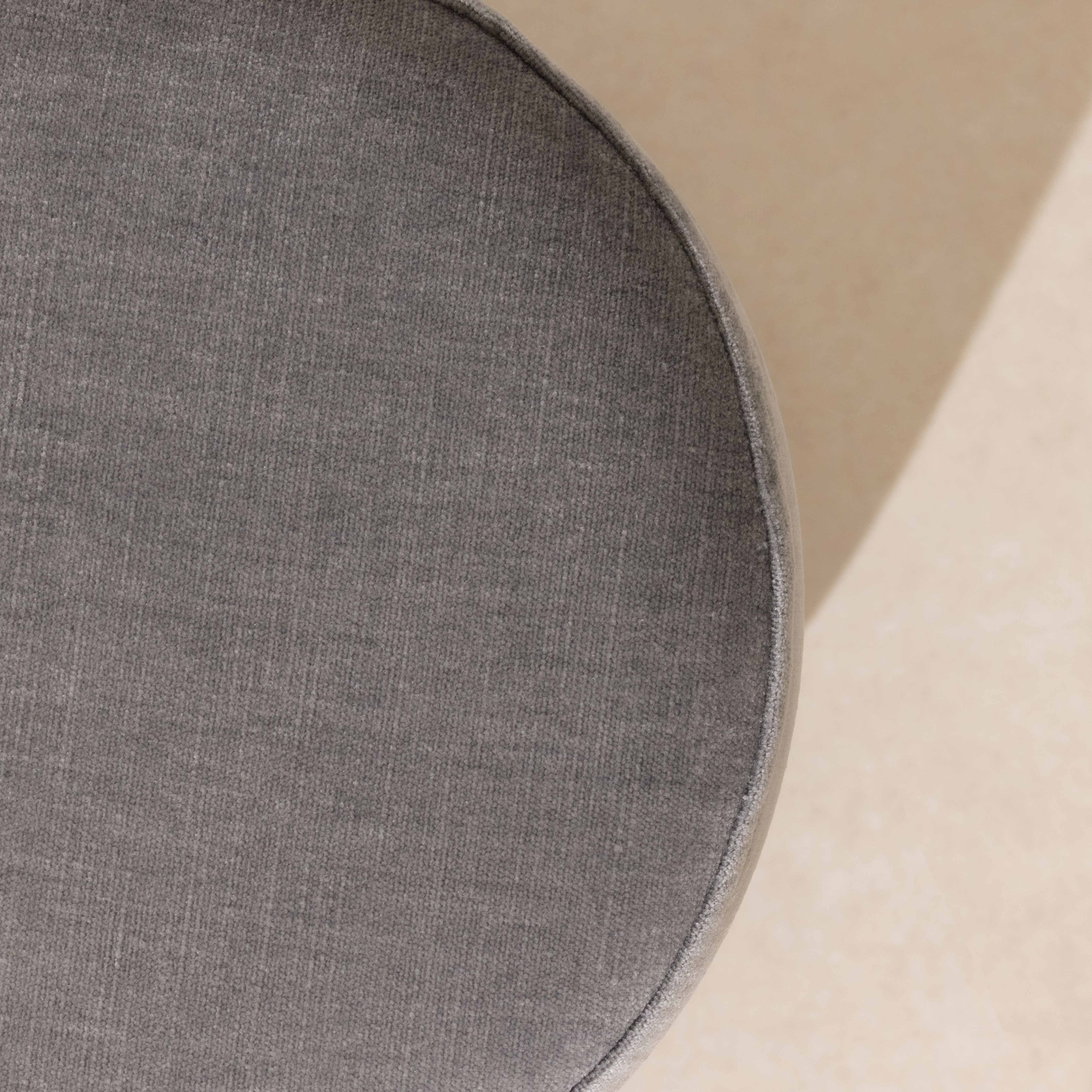 Pouffe with Ball Feet - Cornflour - Image 4