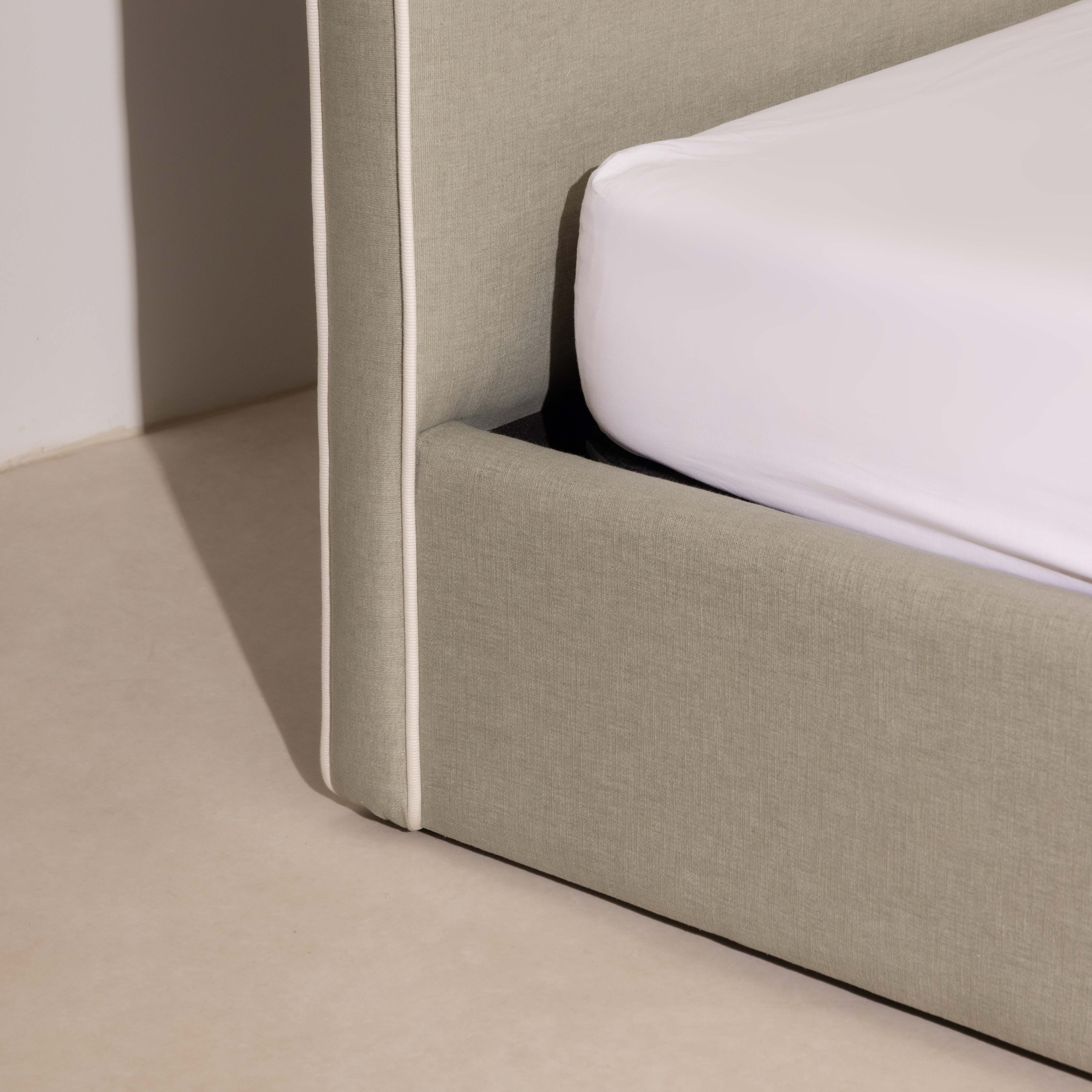 Ripple Bed - Eggshell - Image 6